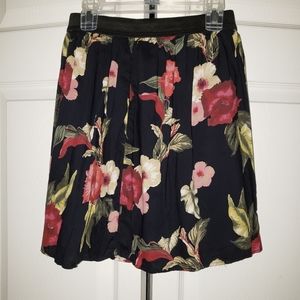 Hollister Summer Floral Skirt